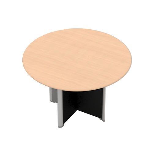 Prissilia Round Meeting Table ECT 1200 Beech